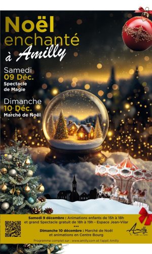 Marché de noel Amilly 2023